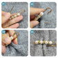 16 PCS Pearl Brooch Clothing Decoration Clips