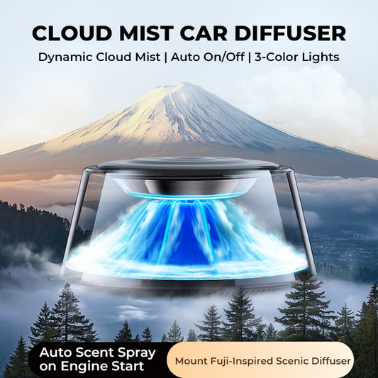 ☁️2025 Cloud Mist Auto On/Off Smart Car Diffuser