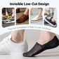 Premium Ice Silk No-Show Socks 5-Pack – Breathable & Stay-Put Design for Men