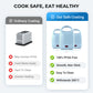 Compact Multi-Function Fast Heating Sandwich Maker