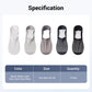 Premium Ice Silk No-Show Socks 5-Pack – Breathable & Stay-Put Design for Men