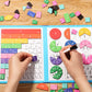 🔥Hot Sale - 50% OFF🏅Montessori Magnetic Book Fraction Puzzle