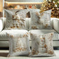 🎅🎄4 PCS Christmas Themed Cushion Cover