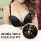 Detachable-Strap Non-Mark Gathering Bra