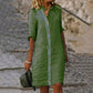 Women’s Minimalist Breathable Button-up Dress