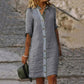Women’s Minimalist Breathable Button-up Dress
