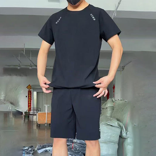 Fliwos® Men's Light Casual T-Shirt Shorts 2-Piece Set