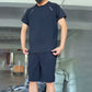 Fliwos® Men's Light Casual T-Shirt Shorts 2-Piece Set