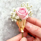Wearable Flower Brooch Pin