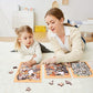 Educational Funny Cute Animal Wooden Puzzle